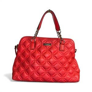 ♠️pre loved Kate Spade Rachelle Astor Court quilted convertible bag
